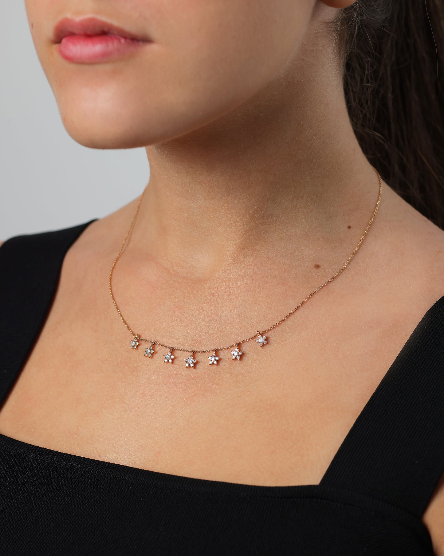 Necklace, Dangled Stars