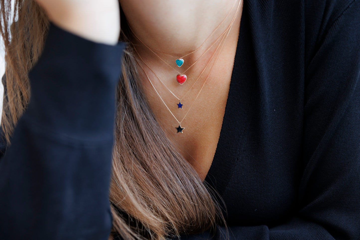 Necklace, Red Heart