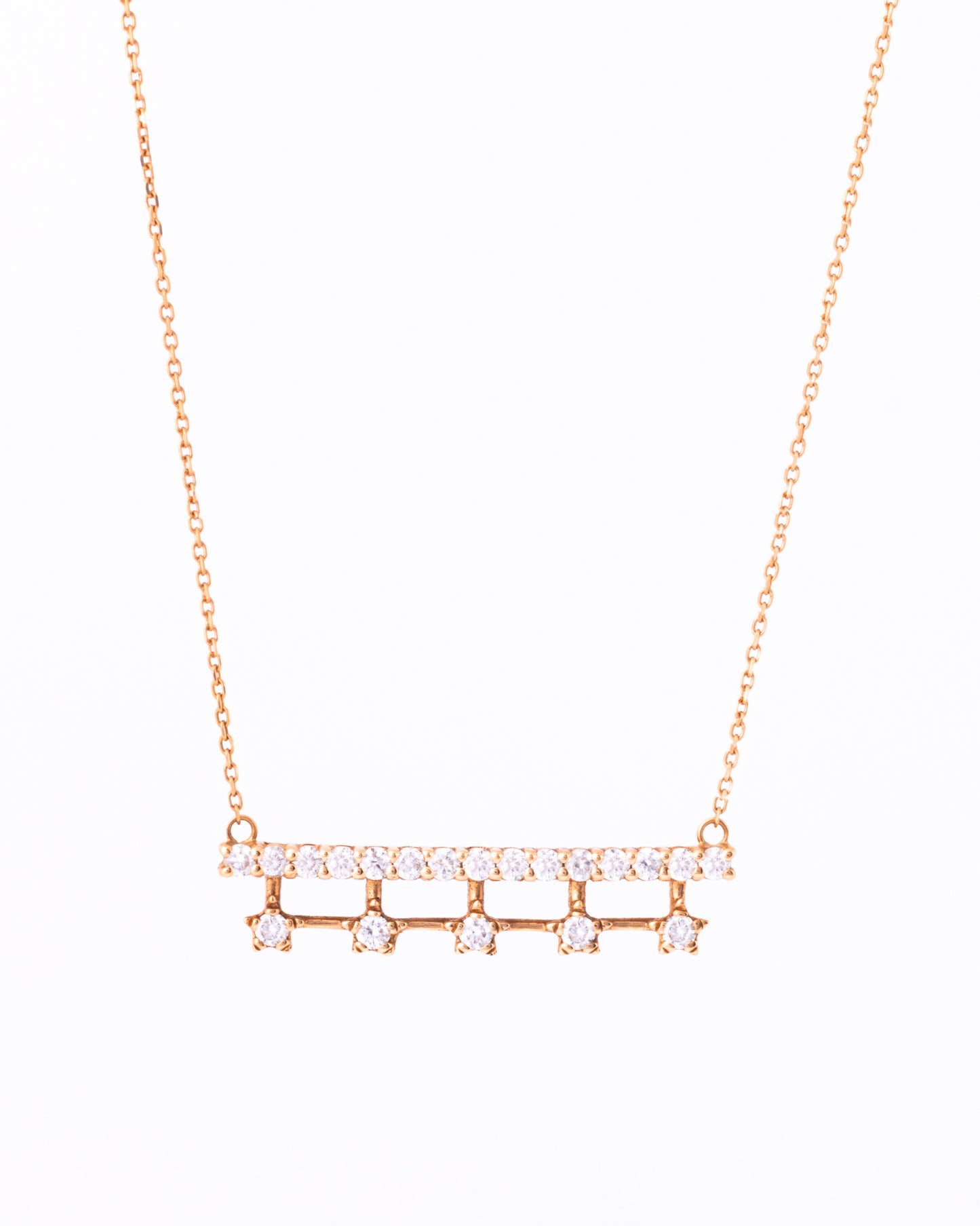 Necklace, Stars Linear