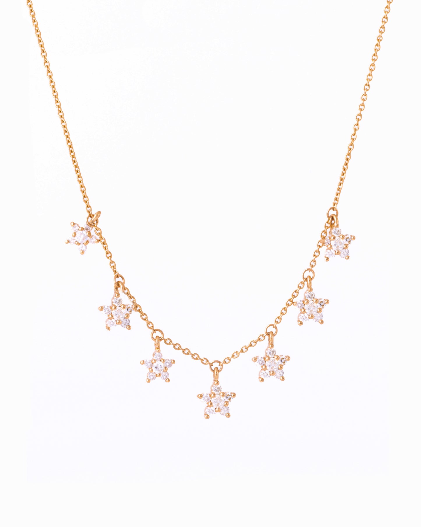 Necklace, Dangled Stars