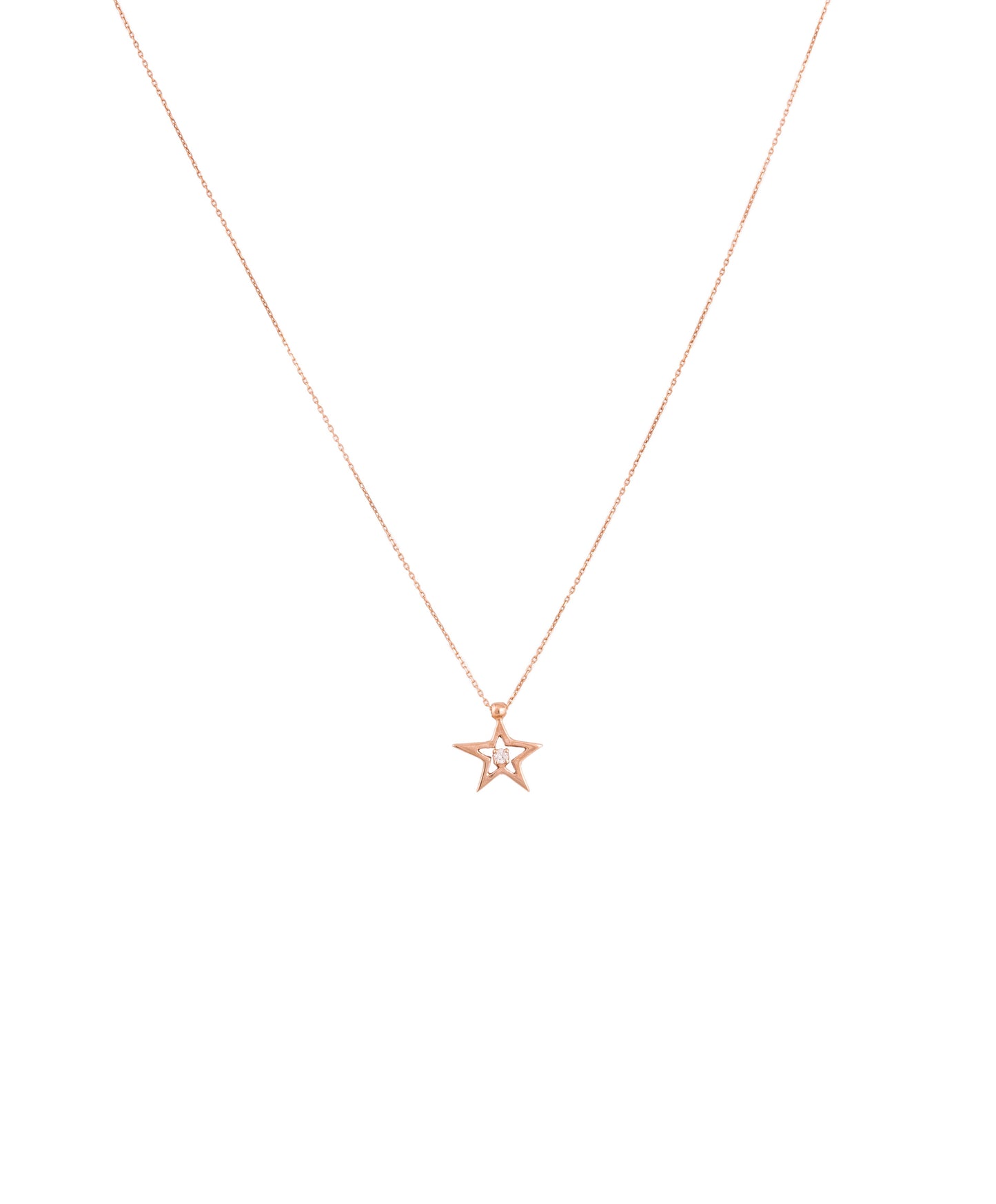 Necklace, Star Stud