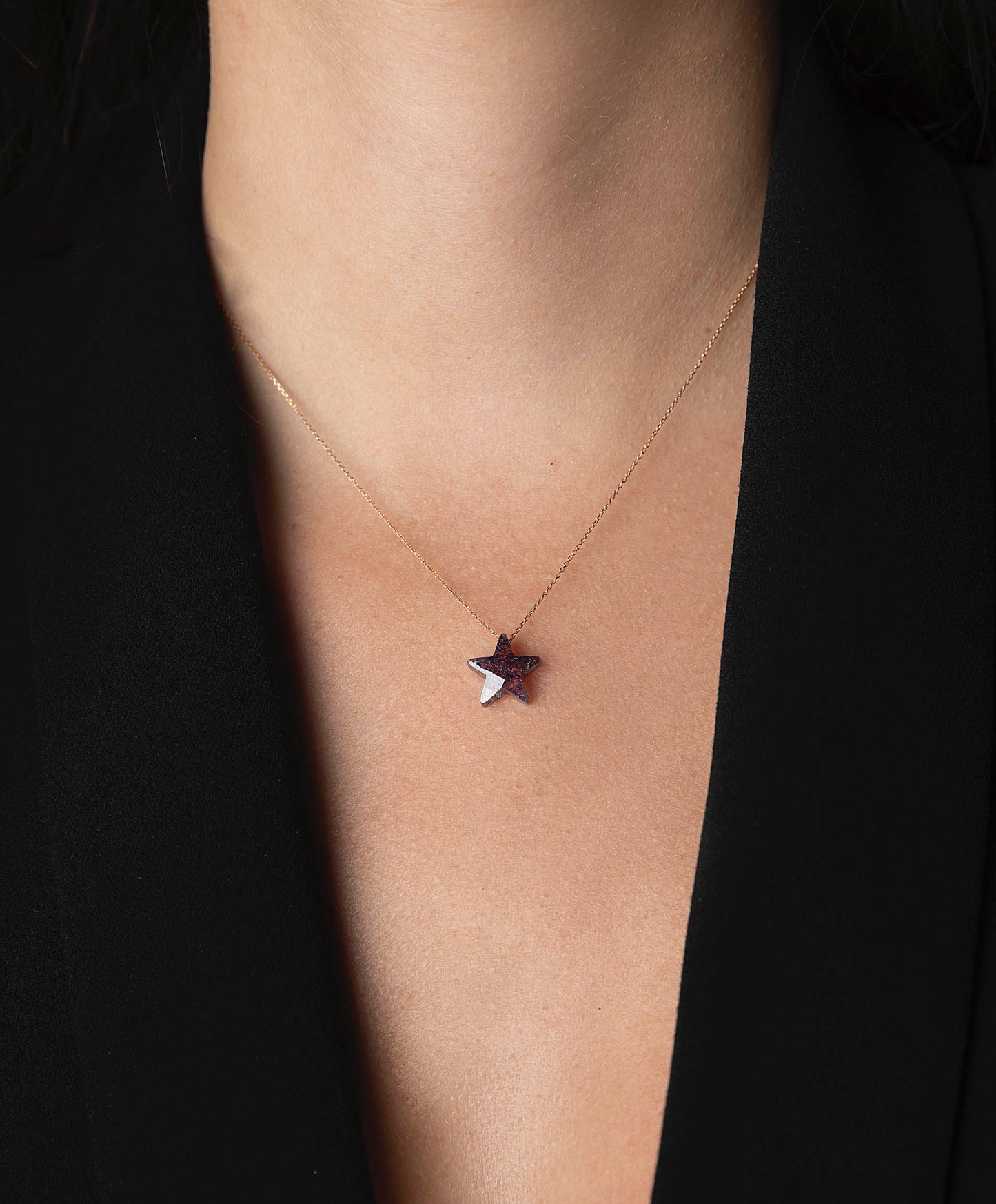 Necklace, Glass Star