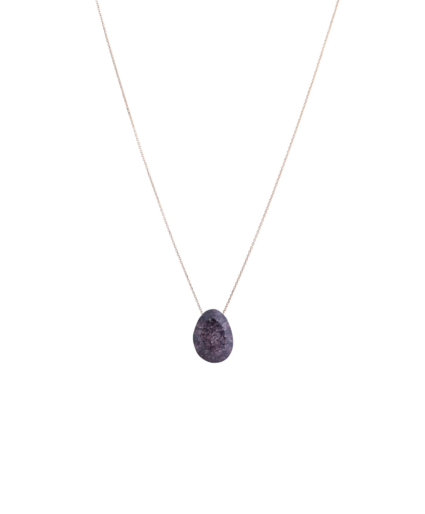 Necklace, Glass Oval