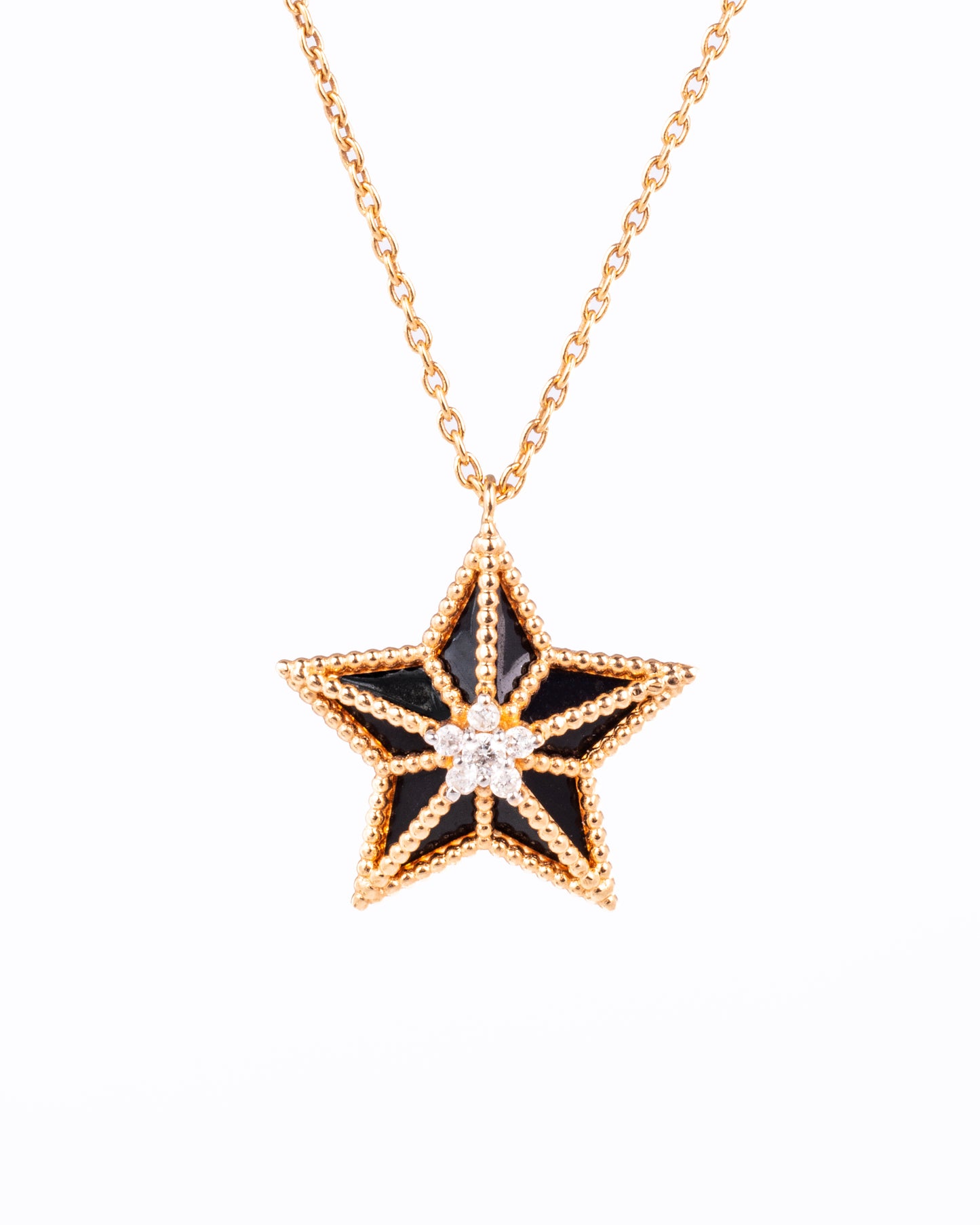 Necklace, Star 3D, Email