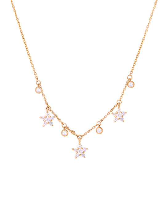 Necklace, Dangled Stars & Bezels