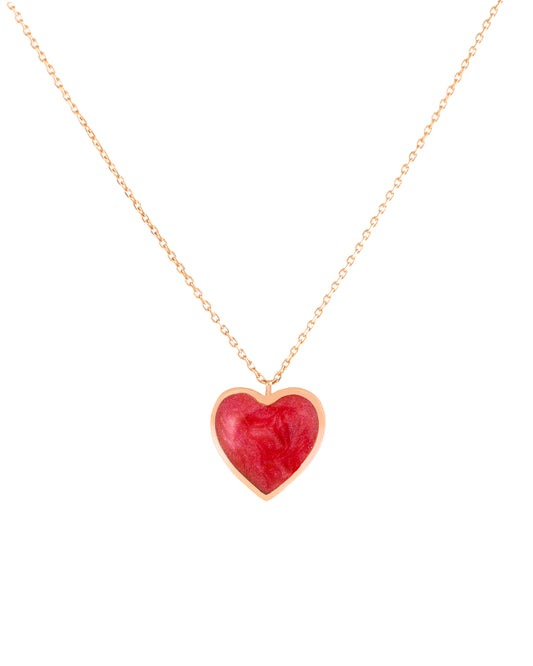 Necklace, Red Heart