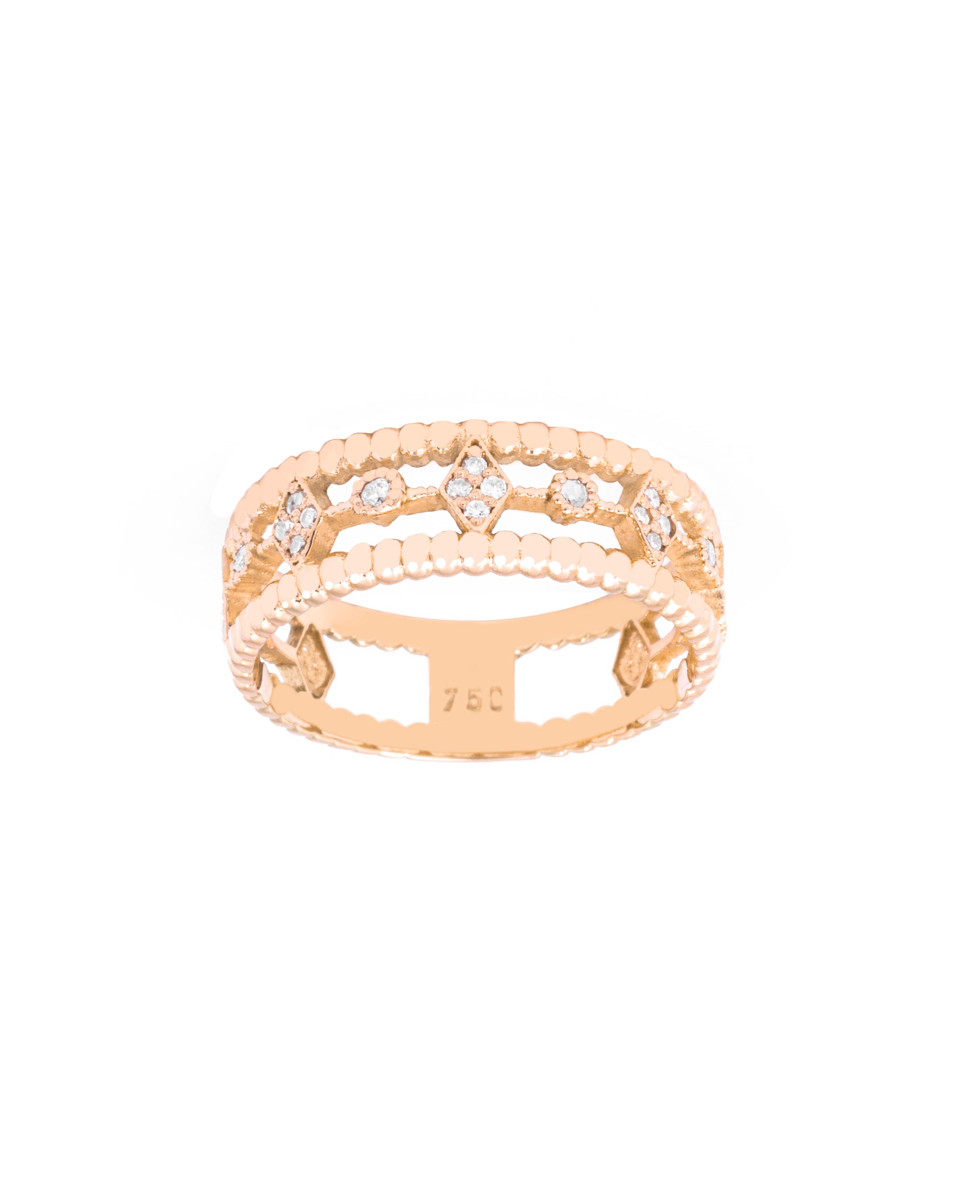 Ring, 3 Rounds GRIFF Jewelry Lebanese Designer – GRIFF online